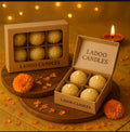 Motichoor Ladoo Dessert Candles